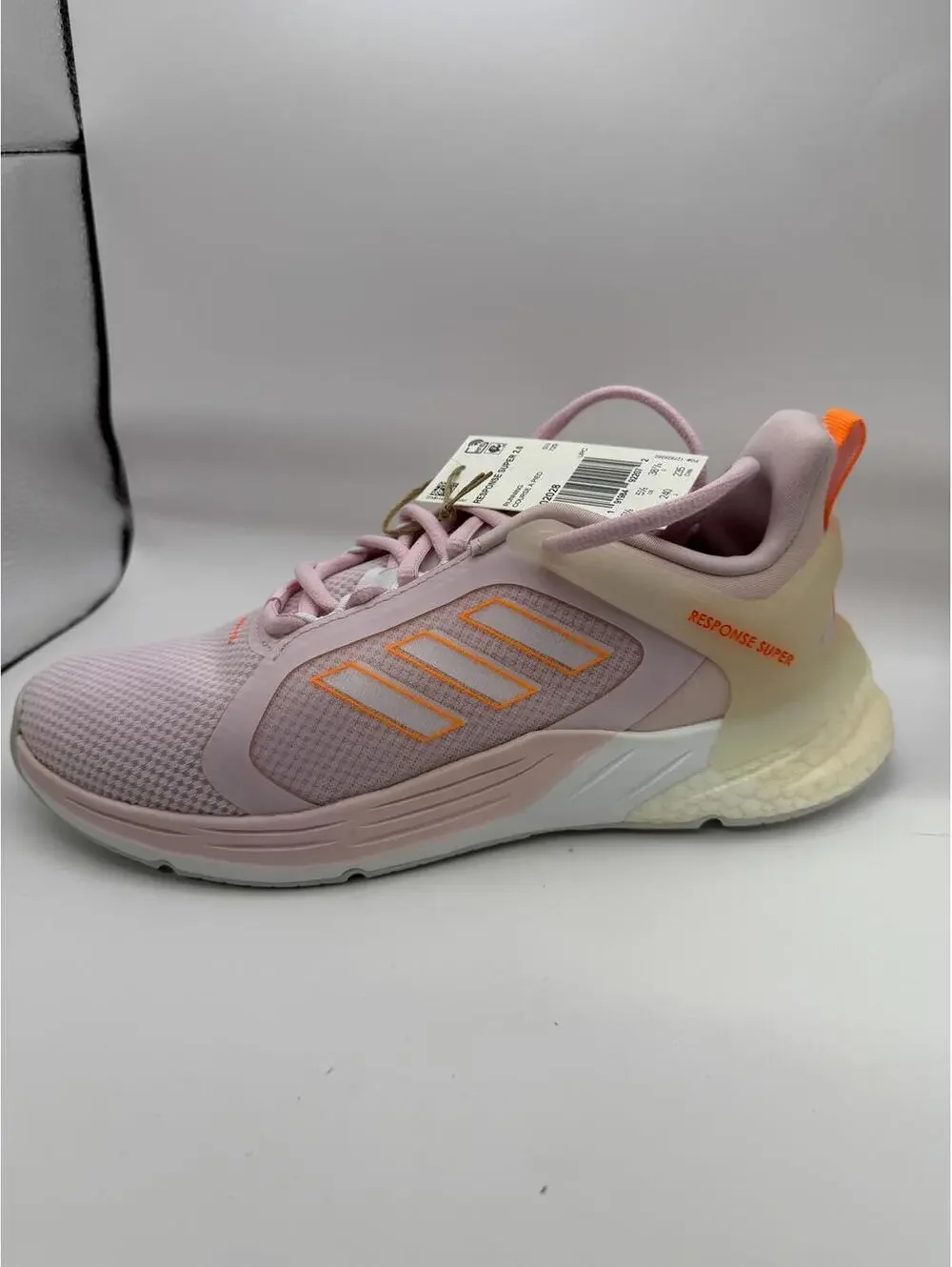 Adidas Response Super Athletic Shoes - Pink and Orange Size 7